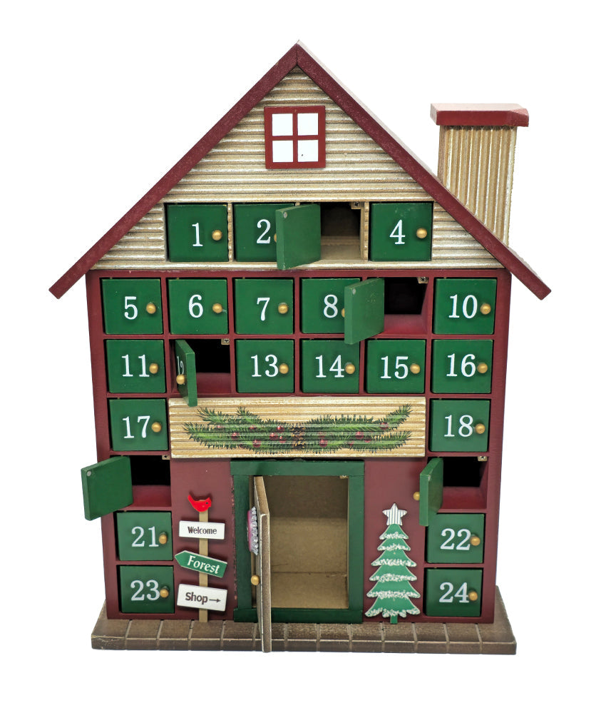 Cottage Advent Calendar F07AM9-38-Y02025R-1