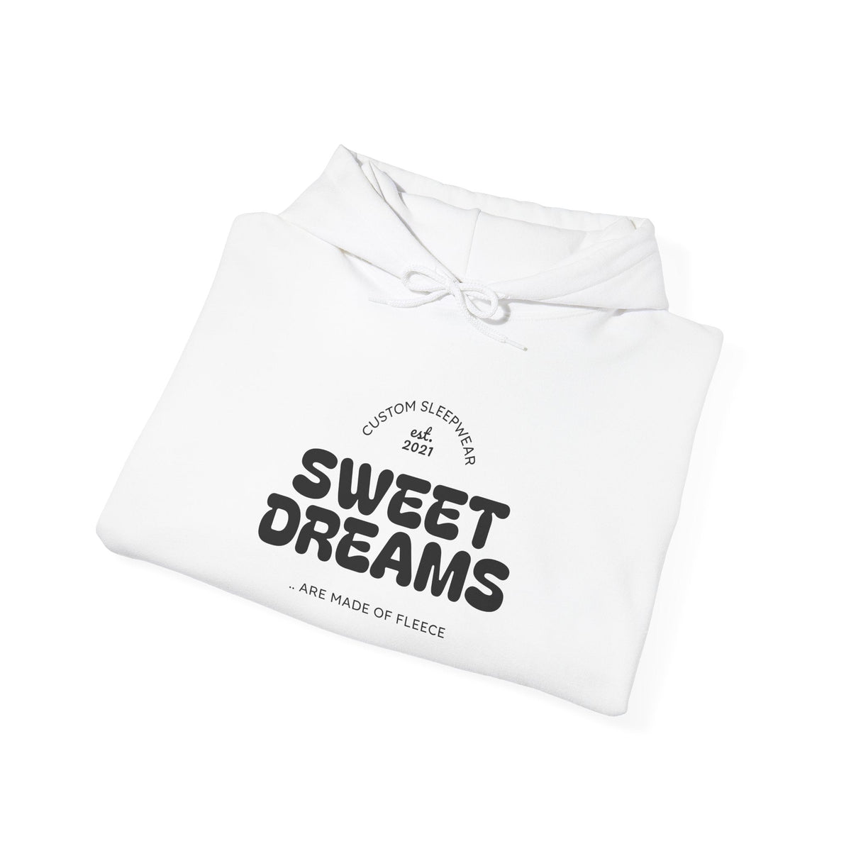 Sweet Dreams / New Day Hoodie — Cozy Positive Message Pullover