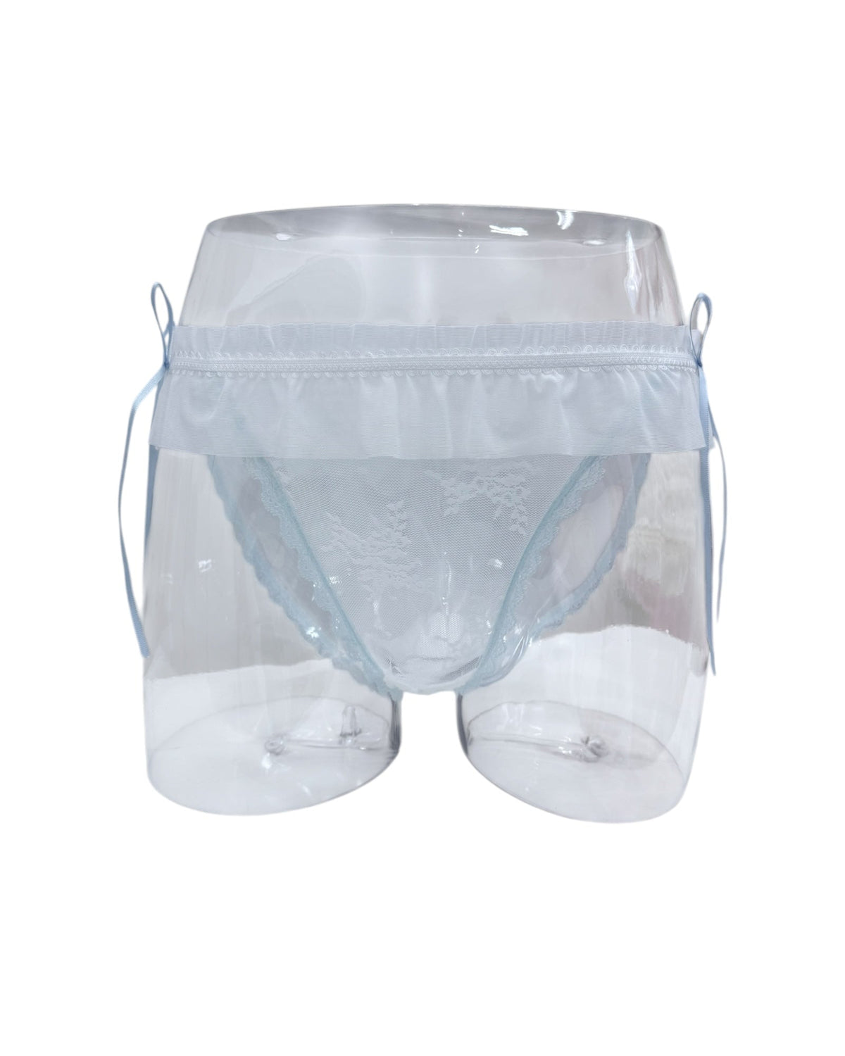 Milanblocks Coquette Ruffled Lace Panties with Bow Ties-4