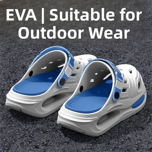 Summer Men's Outdoor Slippers Thick Bottom Anti-slip Clog Shoes