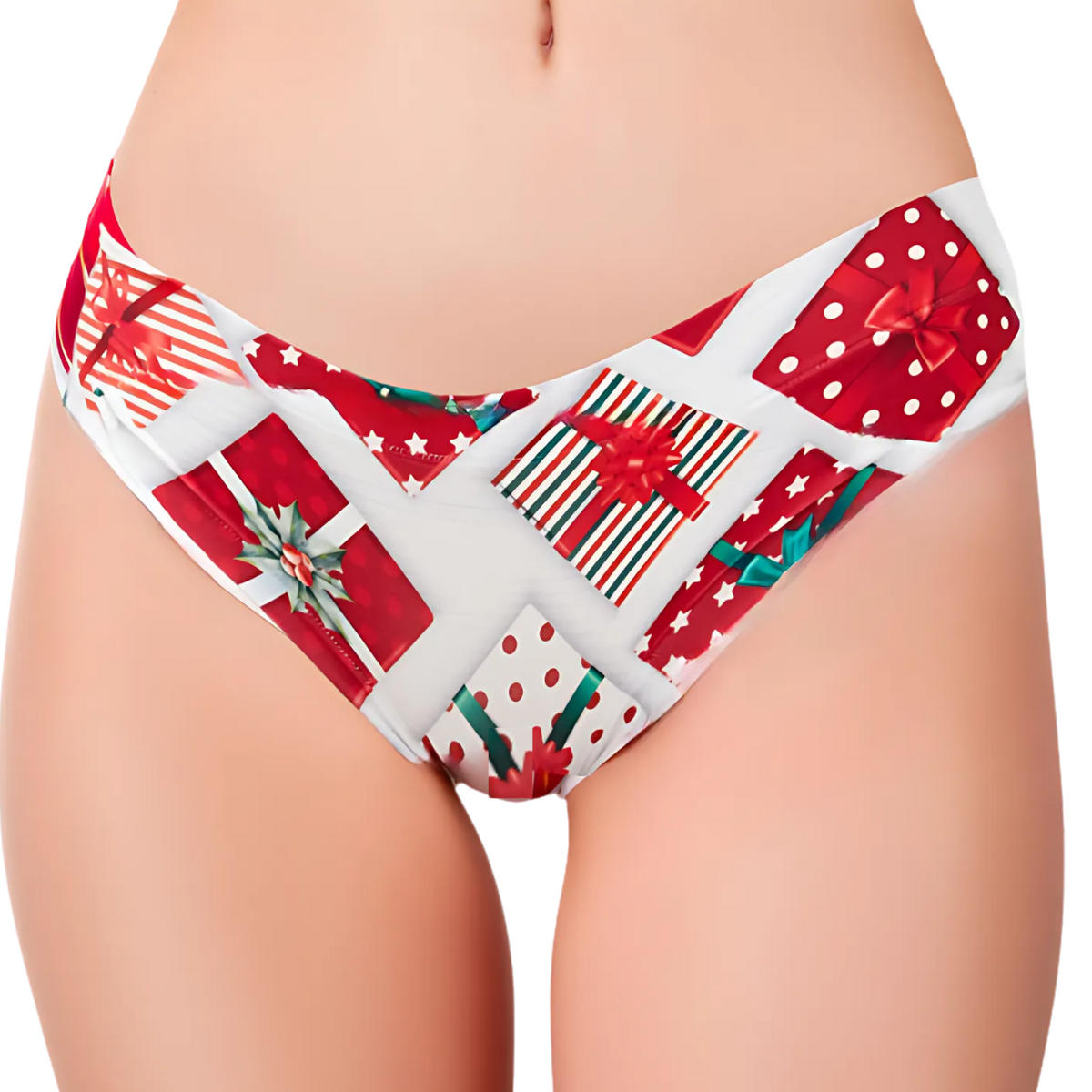 Memème Women’s Ultra-Comfortable YOUR CHRISTMAS - Gift - Panties | Breathable Cotton Crotch, Stretchy Fit-1